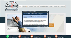 Desktop Screenshot of newessence.com.br