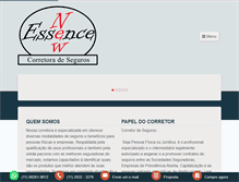 Tablet Screenshot of newessence.com.br